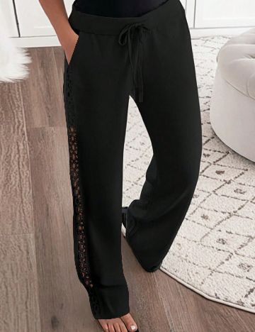 Pantaloni SHEIN, negru