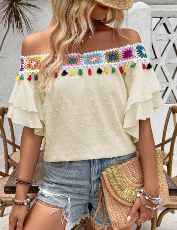 Bluza SHEIN, crem