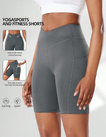 Pantaloni scurti SHEIN, gri