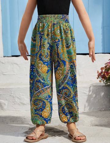 Pantaloni Shein Kids, mix culori