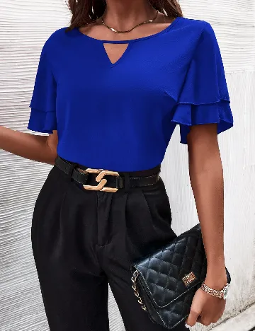 Bluza SHEIN, albastru