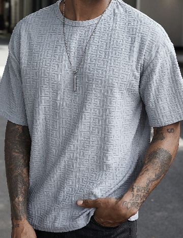Tricou SHEIN, gri