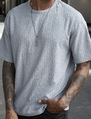 Tricou SHEIN, gri