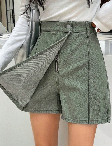 Fusta pantalon Dazy, verde