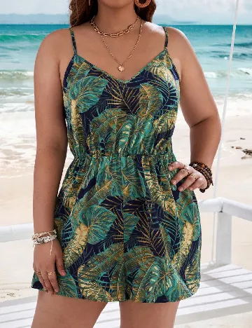 Salopeta SHEIN CURVE, verde