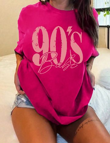 Tricou SHEIN, roz
