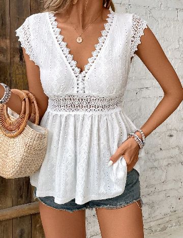 Bluza SHEIN, alb
