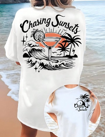 Tricou SHEIN CURVE, alb