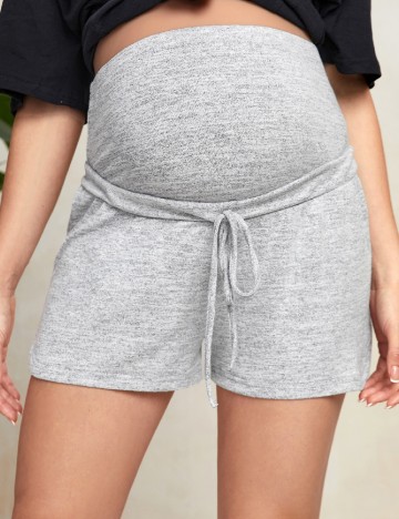 Pantaloni scurti SHEIN Maternity, gri