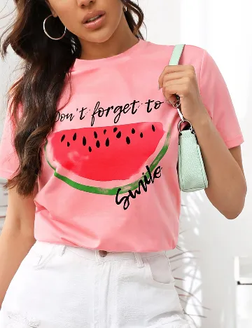 Tricou SHEIN, roz