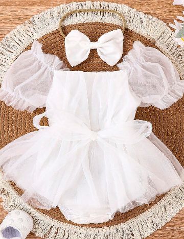 Rochie Shein Kids, alb