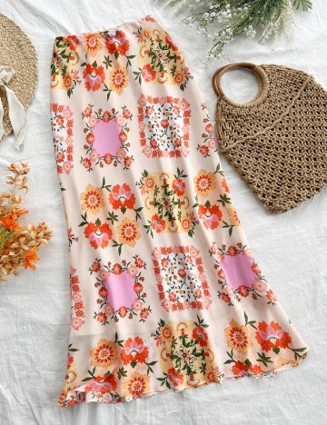 Fusta SHEIN, mix culori