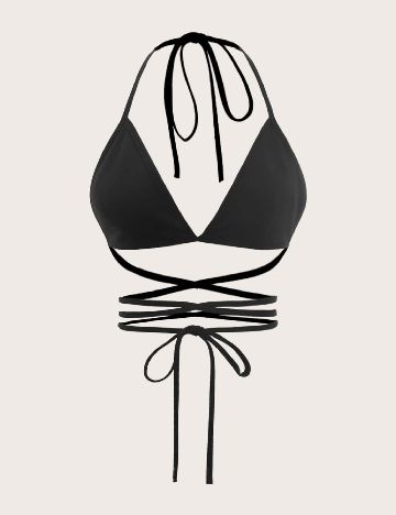 Top SHEIN CURVE, negru