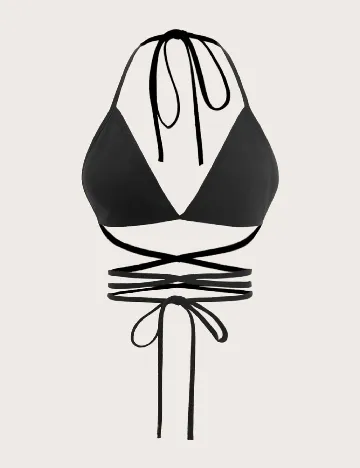 Top SHEIN CURVE, negru