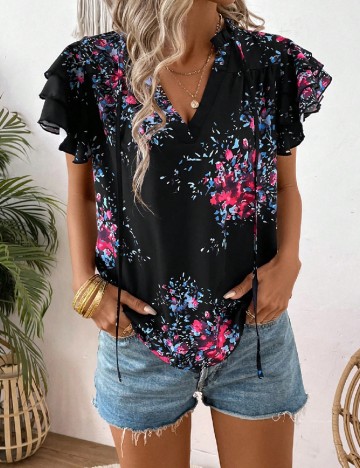 Bluza SHEIN, negru