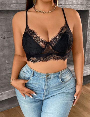 Sutien SHEIN CURVE, negru