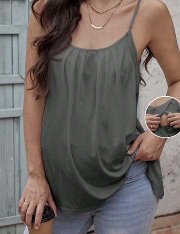 Maiou SHEIN Maternity, gri