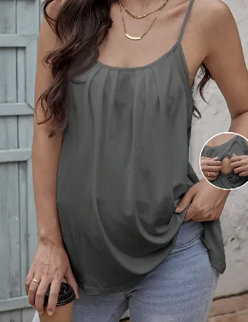 Maiou SHEIN Maternity, gri