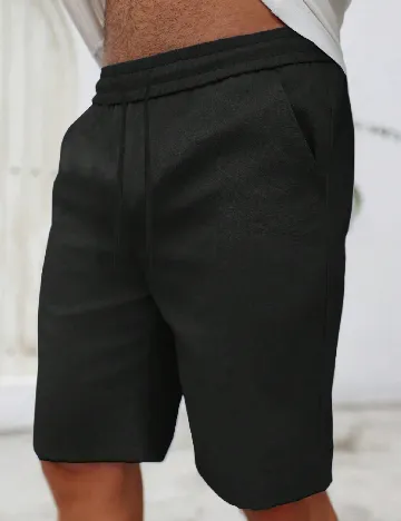 Pantaloni scurti SHEIN, negru