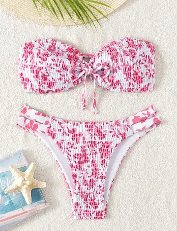 Costum de baie SHEIN, roz
