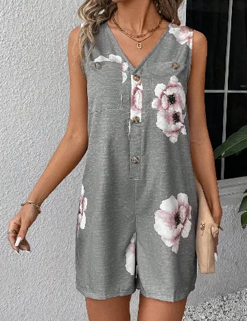 Rochie scurta SHEIN, gri