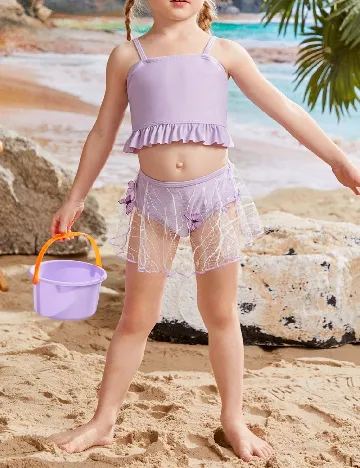 Costum de baie Shein Kids, mov