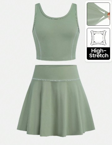 Compleu Shein Kids, verde