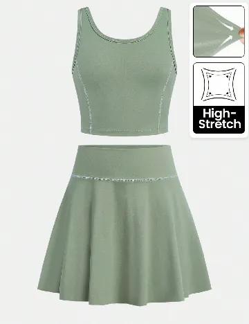 Compleu Shein Kids, verde