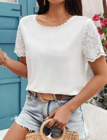 Bluza SHEIN, alb