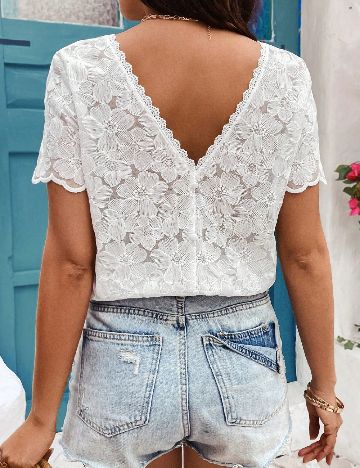 Bluza SHEIN, alb