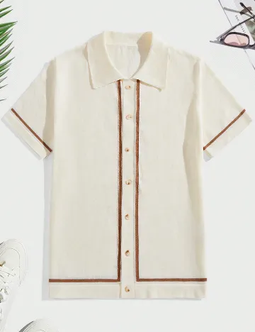 Tricou SHEIN, crem
