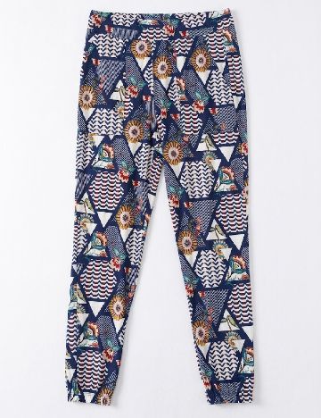 Pantaloni de pijama Tezenis, albastru
