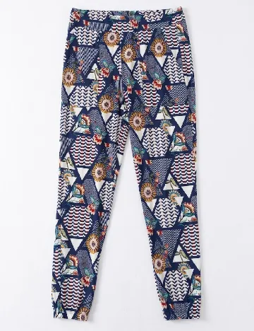Pantaloni de pijama Tezenis, albastru