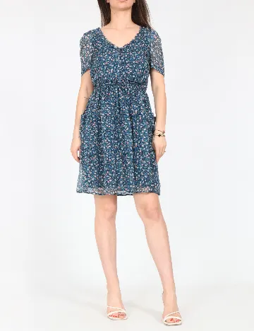 Rochie scurta Zara, albastru