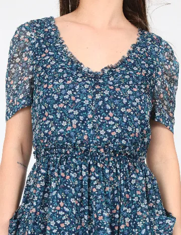 Rochie scurta Zara, albastru