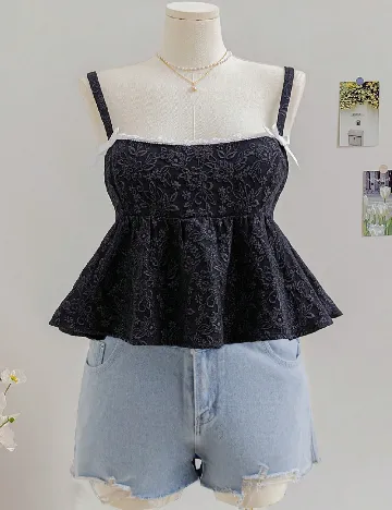 Maiou SHEIN CURVE, negru