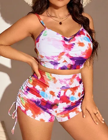 Costum de baie SHEIN CURVE, mix culori