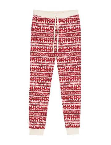 Pantaloni de pijama Tezenis, rosu