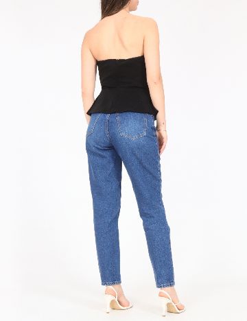 Top Bershka, negru