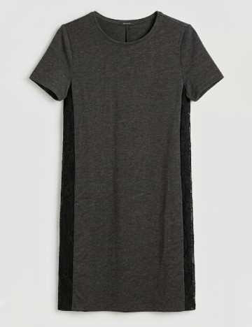 Rochie scurta Tezenis, gri inchis