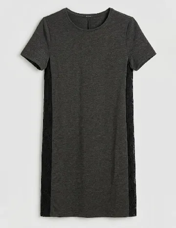 Rochie scurta Tezenis, gri inchis