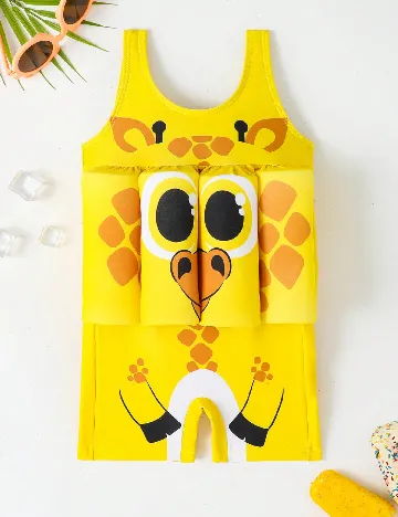 Costum de baie Shein Kids, galben