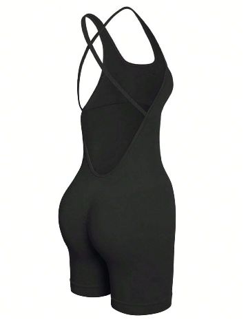 Salopeta SHEIN, negru