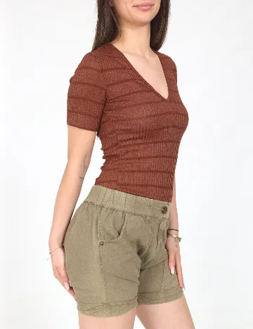 Pantaloni scurti Zara, verde