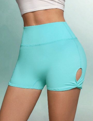 Pantaloni scurti SHEIN, albastru