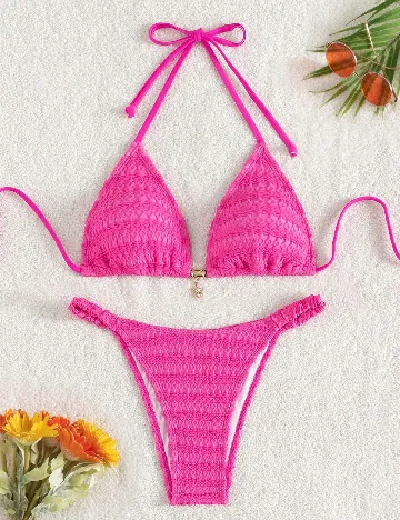 Costum de baie SHEIN, roz