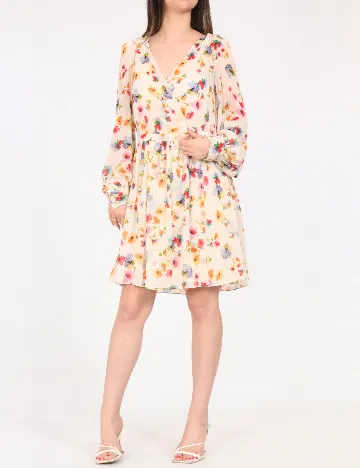 Rochie scurta Zara, crem