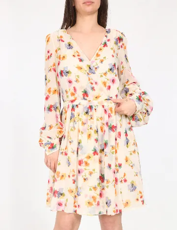 Rochie scurta Zara, crem