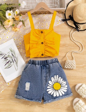 Compleu Shein Kids, mix culori
