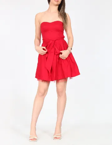 Rochie scurta Bershka, rosu